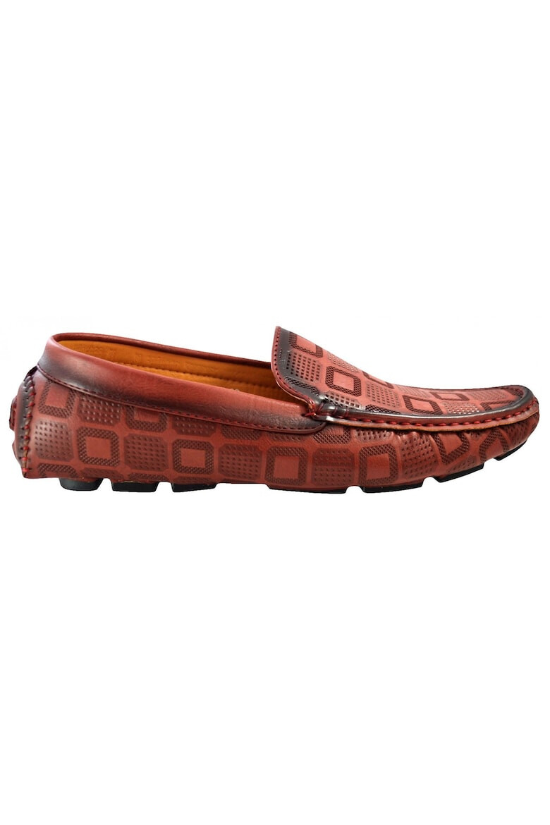 THEICONIC Mocasini Barbatesti Rosu-Bordo FreeFresh - Pled.ro