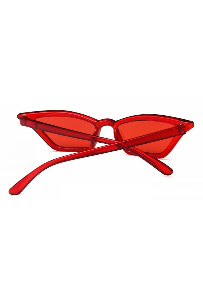 THEICONIC Ochelari de soare dama Butterfly Cat eye - Rosu - Pled.ro