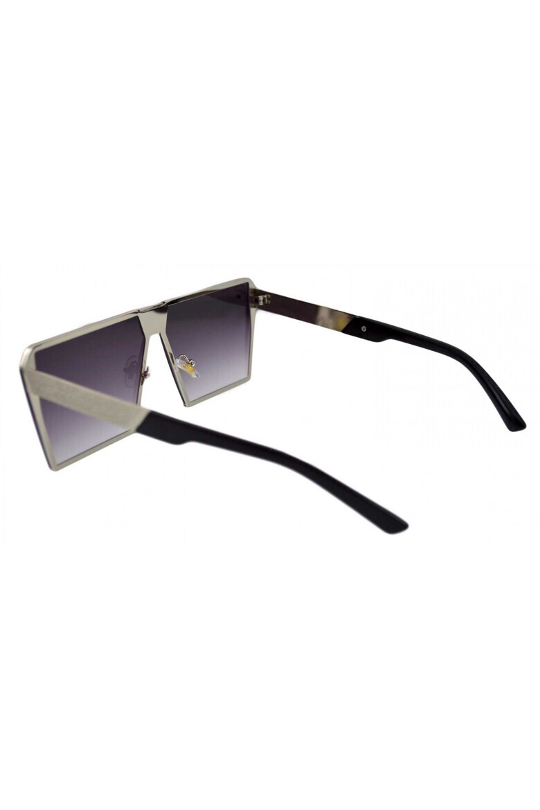 THEICONIC Ochelari de soare Rectangular Plat Gri Argintiu lentila degrade - Pled.ro