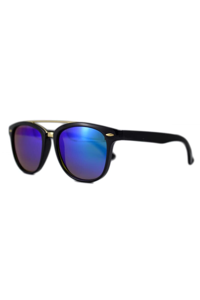 THEICONIC Ochelari de soare Wayfarer Passenger X Albastru - reflexii si Negru - Pled.ro