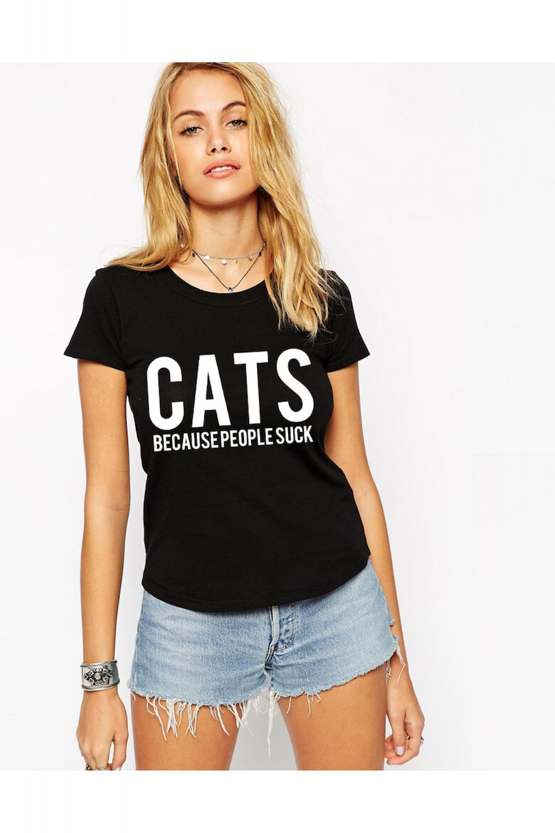 THEICONIC Tricou dama - CATS - Pled.ro