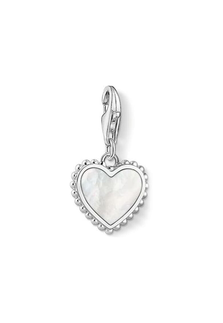 Thomas Sabo Talisman in forma de inima din argint veritabil decorat cu Mother of Pearl - Pled.ro