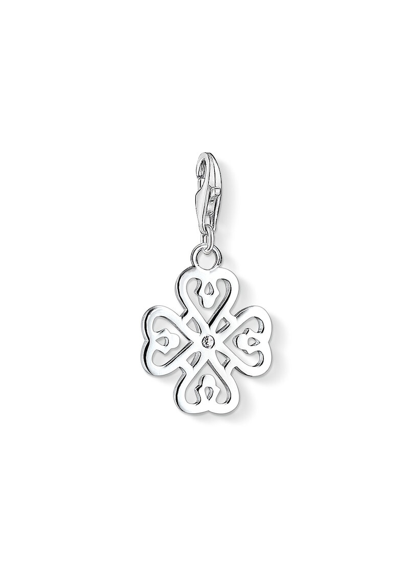 Thomas Sabo Talisman in forma de trifoi de argint 925 cu zirconia - Pled.ro