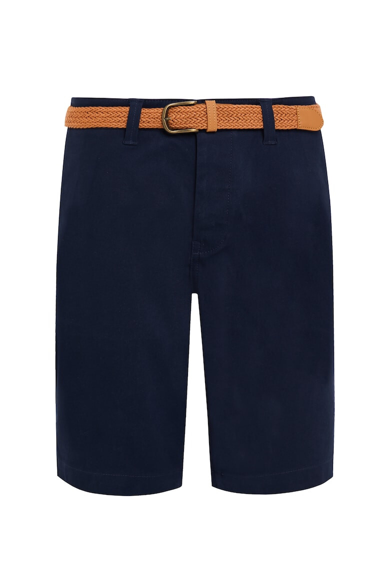 Threadbare Pantaloni chino scurti cu o curea in talie THBConta 3689 - Pled.ro