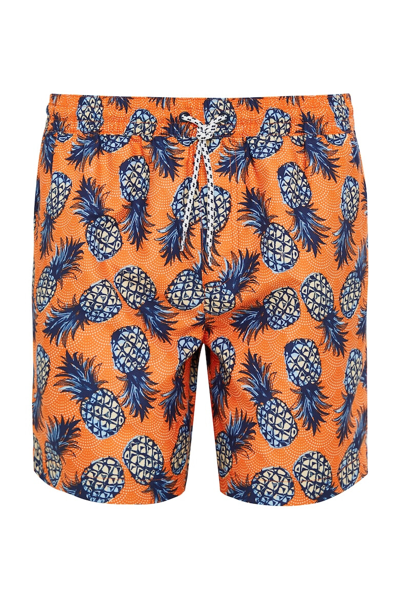 Threadbare Pantaloni scurti de baie cu imprimeu cu ananas Allerton - Pled.ro