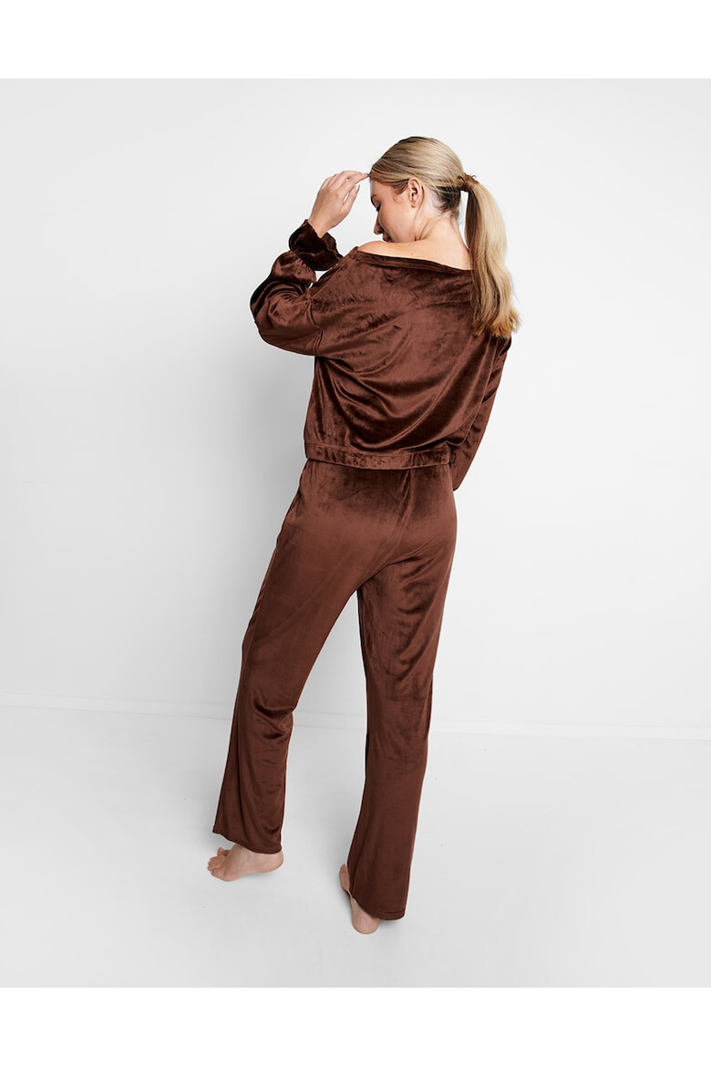 Threadbare Pijama cu aspect catifelat 2791 - Pled.ro