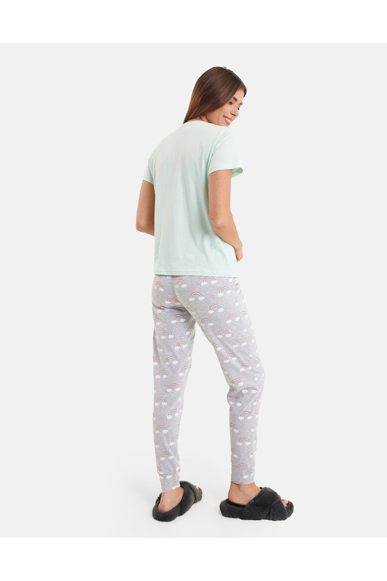 Threadbare Pijama cu imprimeu Dawn - Pled.ro