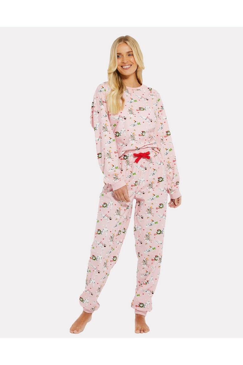 Threadbare Pijama cu tematica de Craciun Xmas - Pled.ro