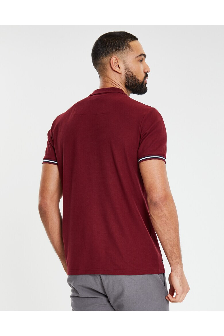 Threadbare Tricou polo din material pique Mayall 7151 - Pled.ro