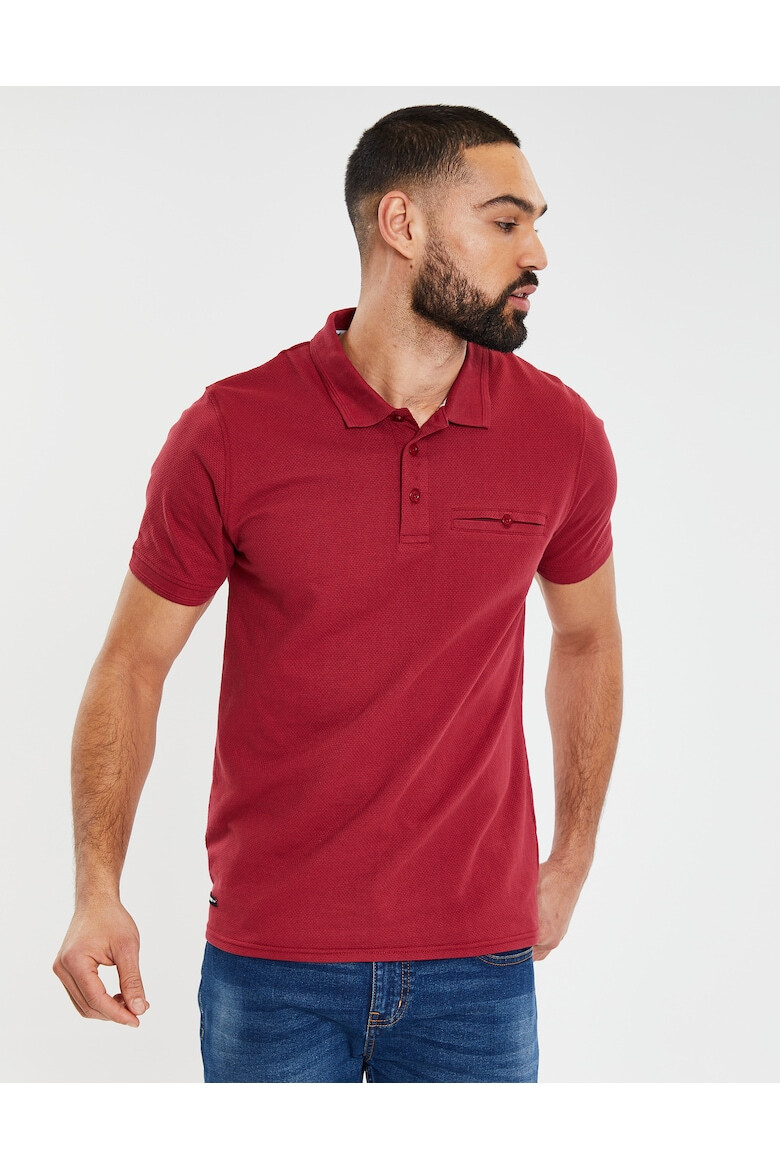 Threadbare Tricou polo uni Maxton 7141 - Pled.ro