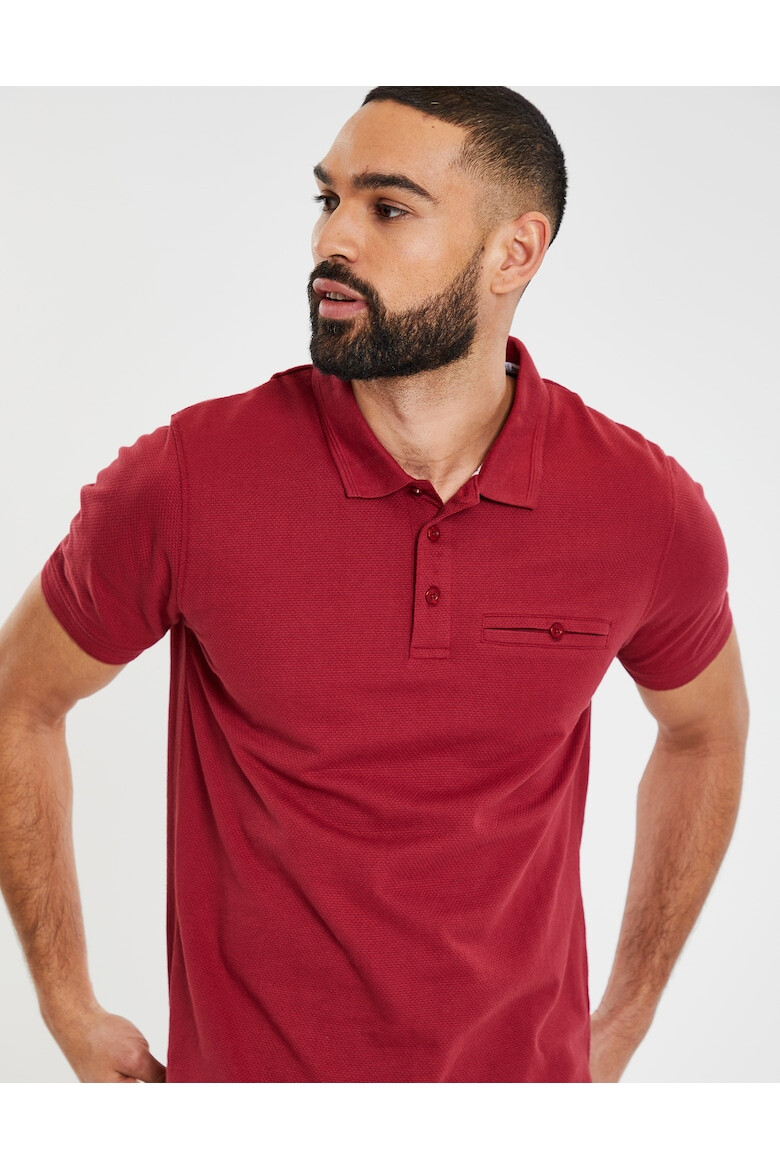 Threadbare Tricou polo uni Maxton 7141 - Pled.ro