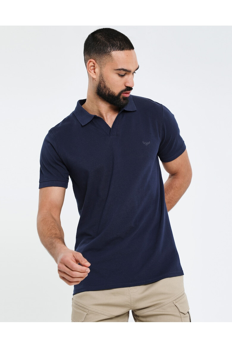 Threadbare Tricou polo uni Truffle 7145 - Pled.ro