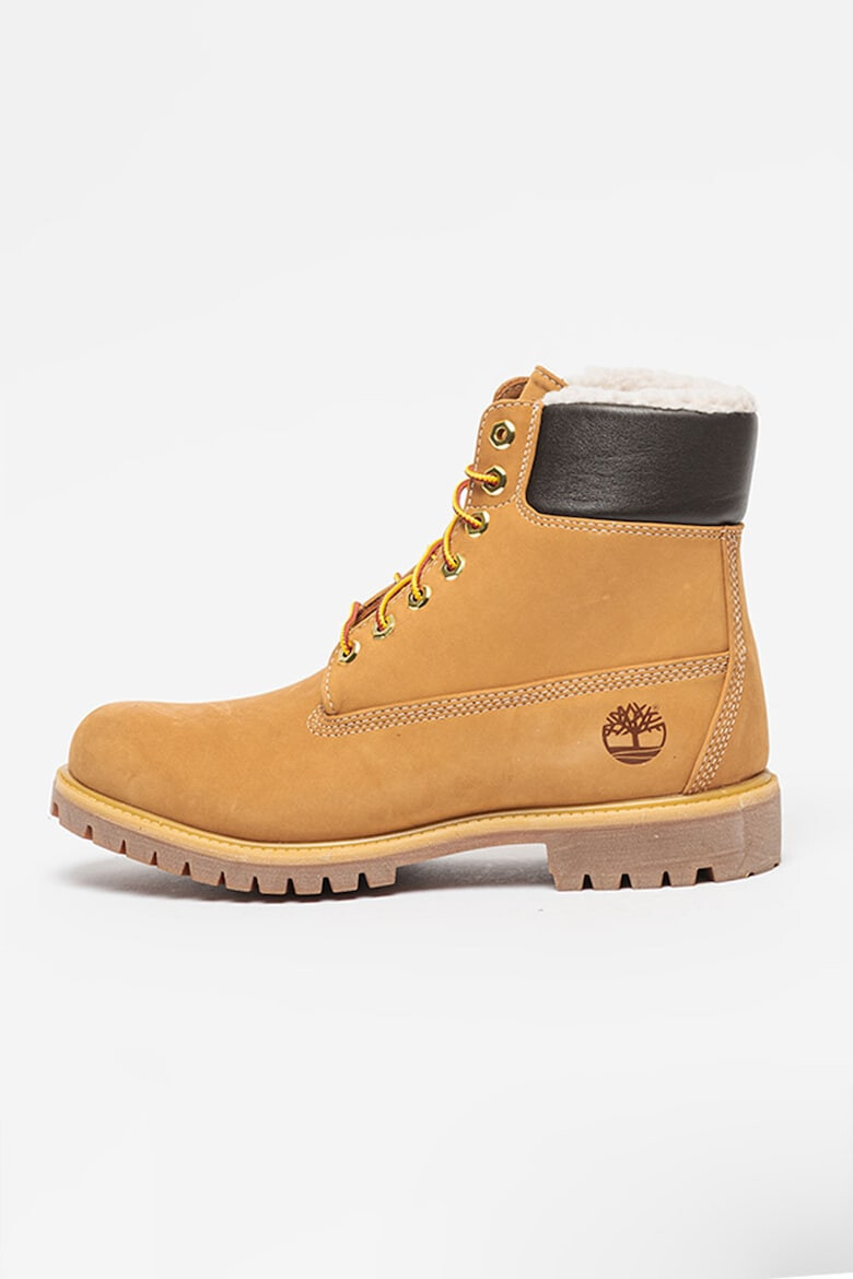 Timberland Bocanci de piele nabuc cu segment de piele Premium - Pled.ro