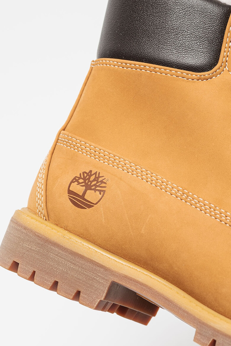 Timberland Bocanci de piele nabuc cu segment de piele Premium - Pled.ro