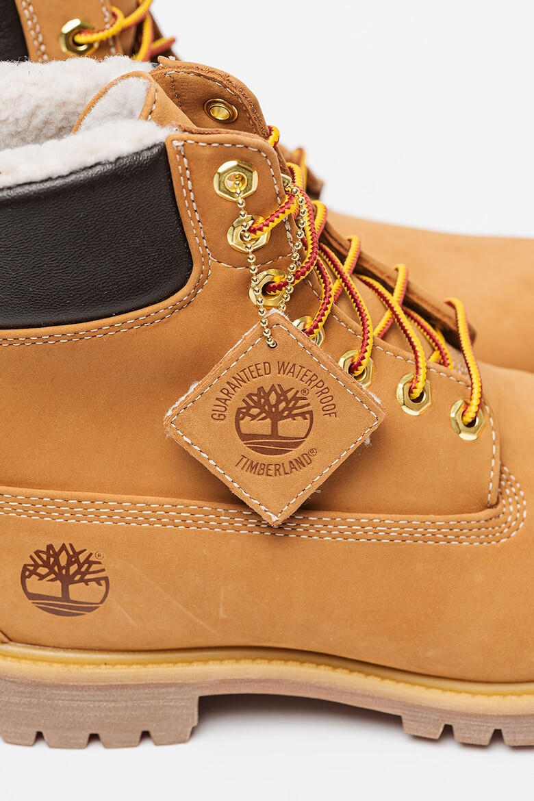 Timberland Bocanci de piele nabuc cu segment de piele Premium - Pled.ro