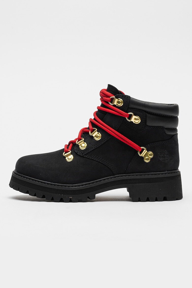 Timberland Bocanci din piele intoarsa cu sireturi contrastante LTD Heritage - Pled.ro