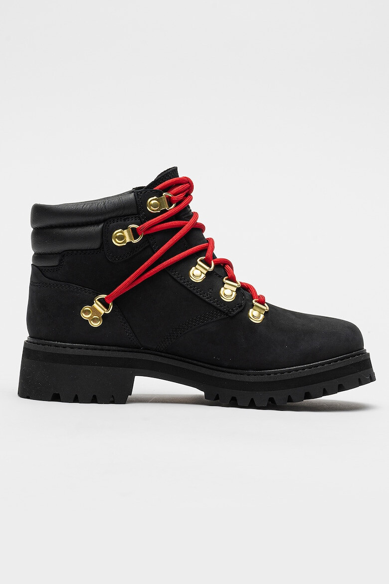 Timberland Bocanci din piele intoarsa cu sireturi contrastante LTD Heritage - Pled.ro