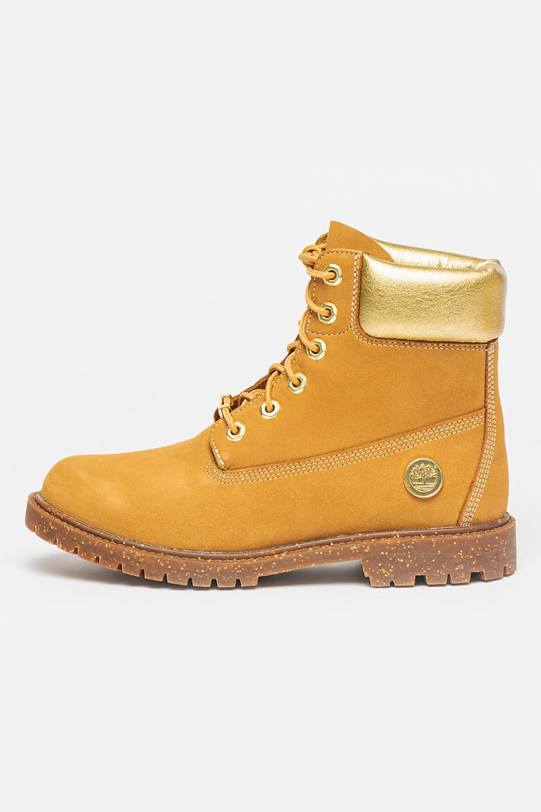 Timberland Bocanci impermeabili de piele nabuc Heritage - Pled.ro