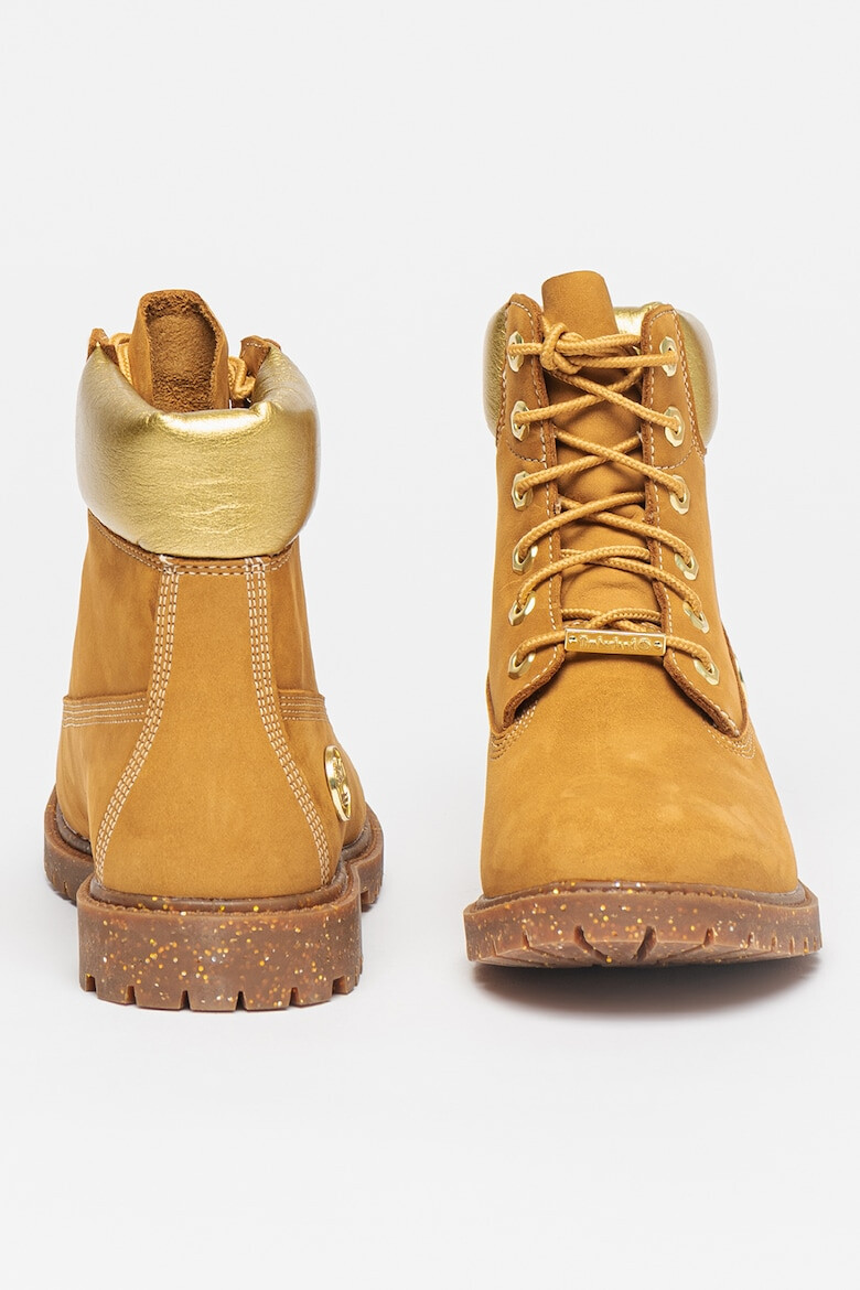 Timberland Bocanci impermeabili de piele nabuc Heritage - Pled.ro