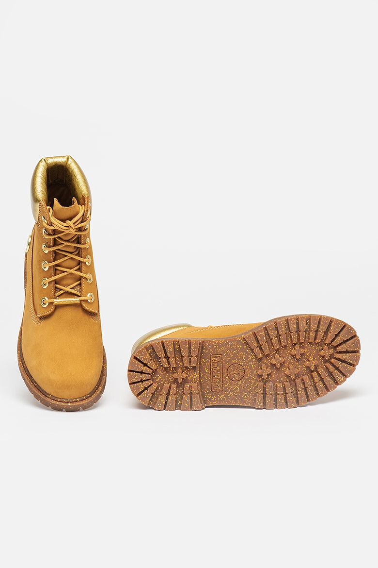 Timberland Bocanci impermeabili de piele nabuc Heritage - Pled.ro