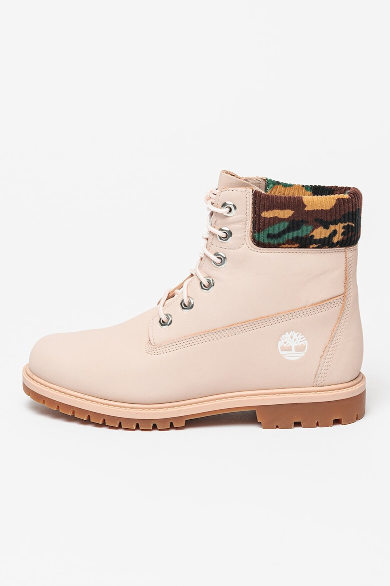 Timberland Bocanci impermeabili de piele nabuc Heritage - Pled.ro