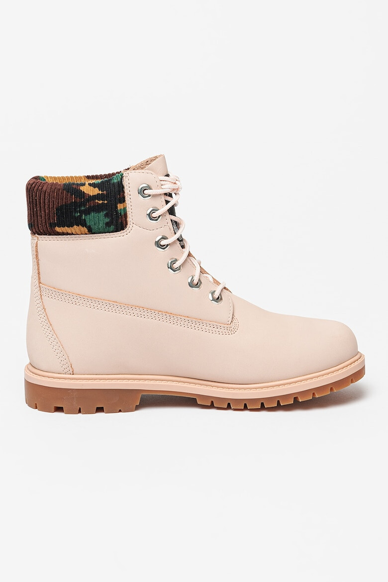 Timberland Bocanci impermeabili de piele nabuc Heritage - Pled.ro