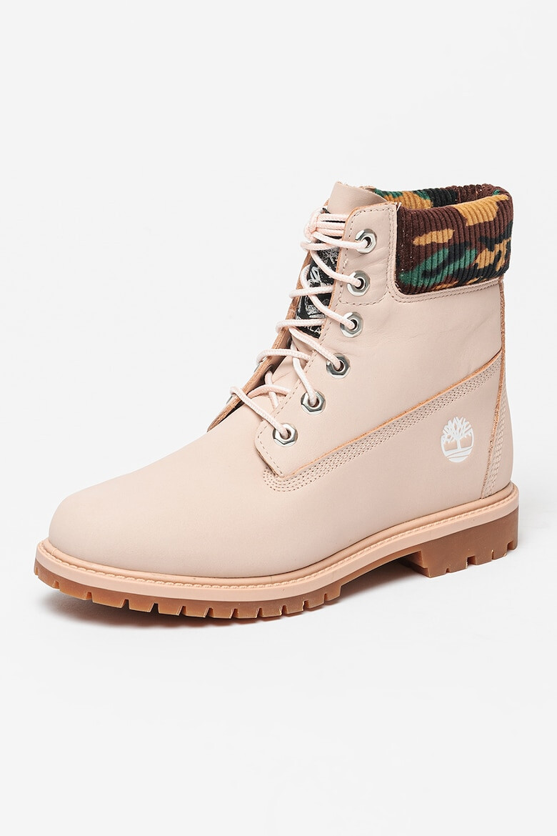 Timberland Bocanci impermeabili de piele nabuc Heritage - Pled.ro