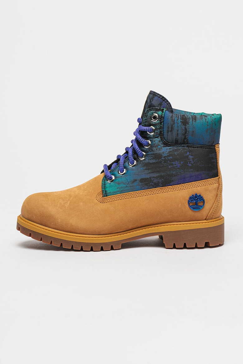 Timberland Bocanci impermeabili de piele nabuc Heritage - Pled.ro