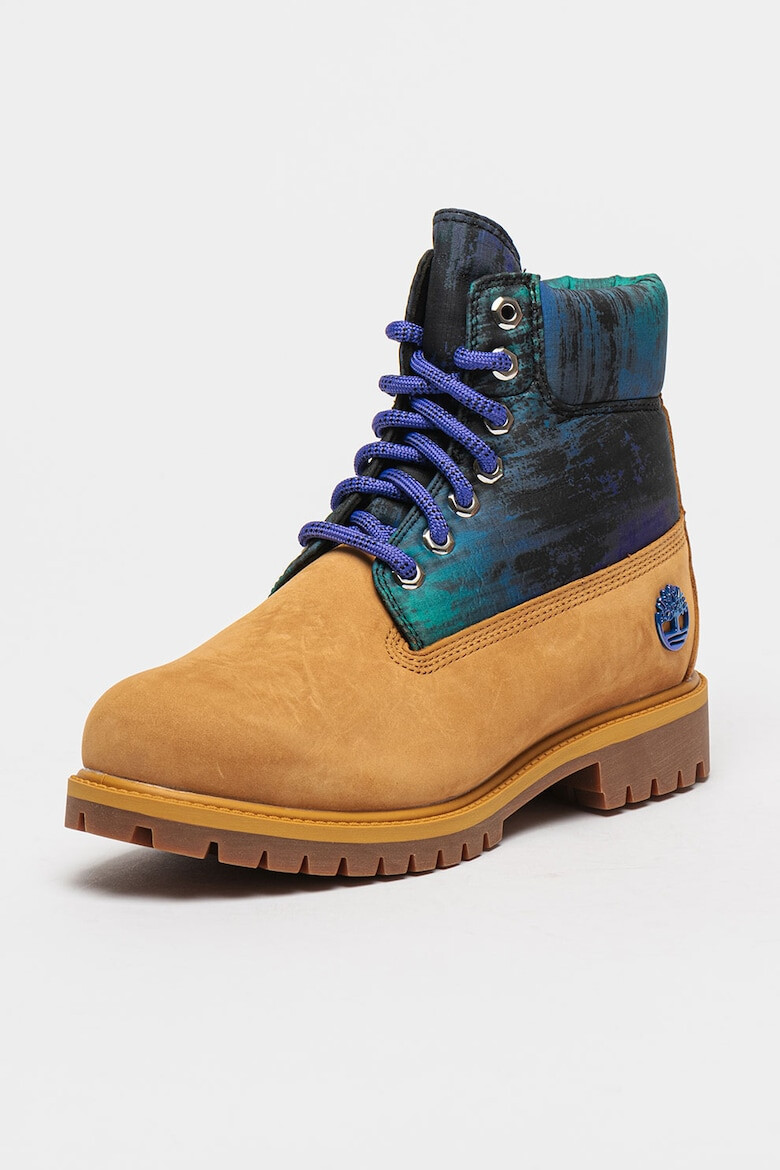 Timberland Bocanci impermeabili de piele nabuc Heritage - Pled.ro