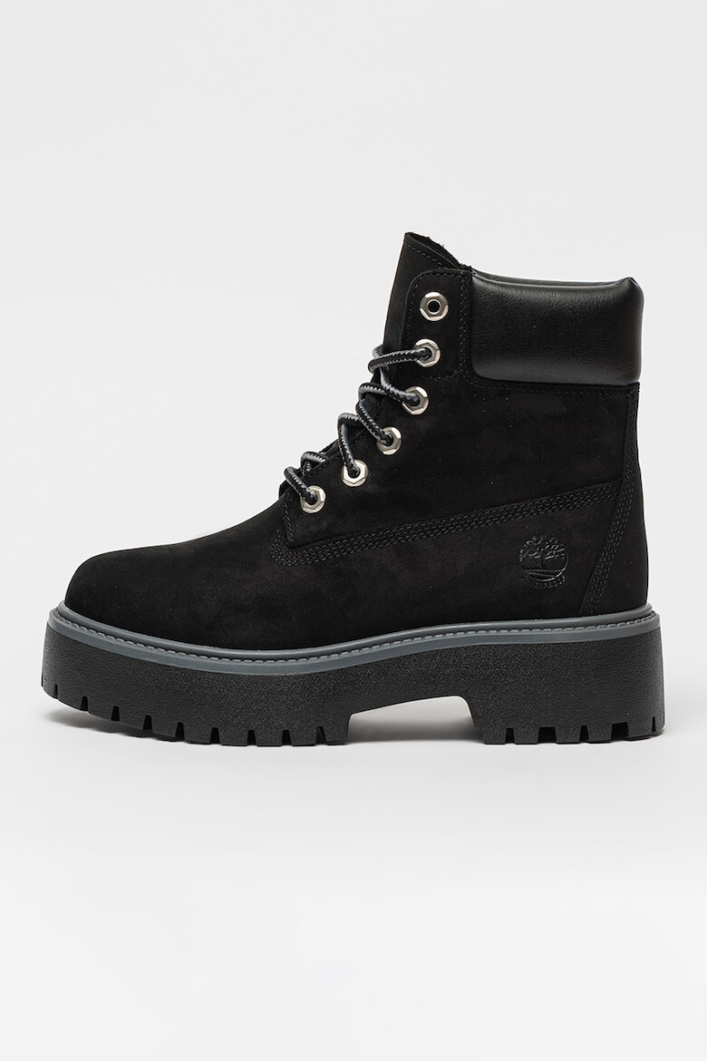 Timberland Bocanci impermeabili de piele nabuc Stone Street - Pled.ro