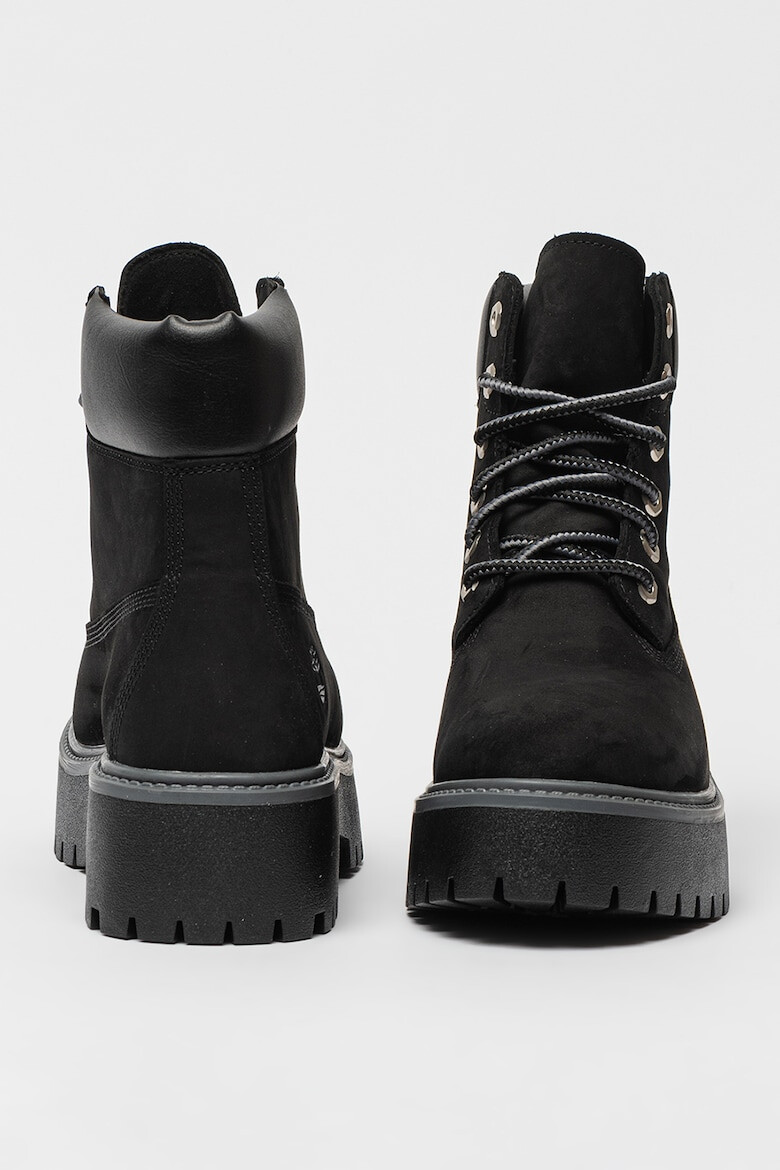 Timberland Bocanci impermeabili de piele nabuc Stone Street - Pled.ro