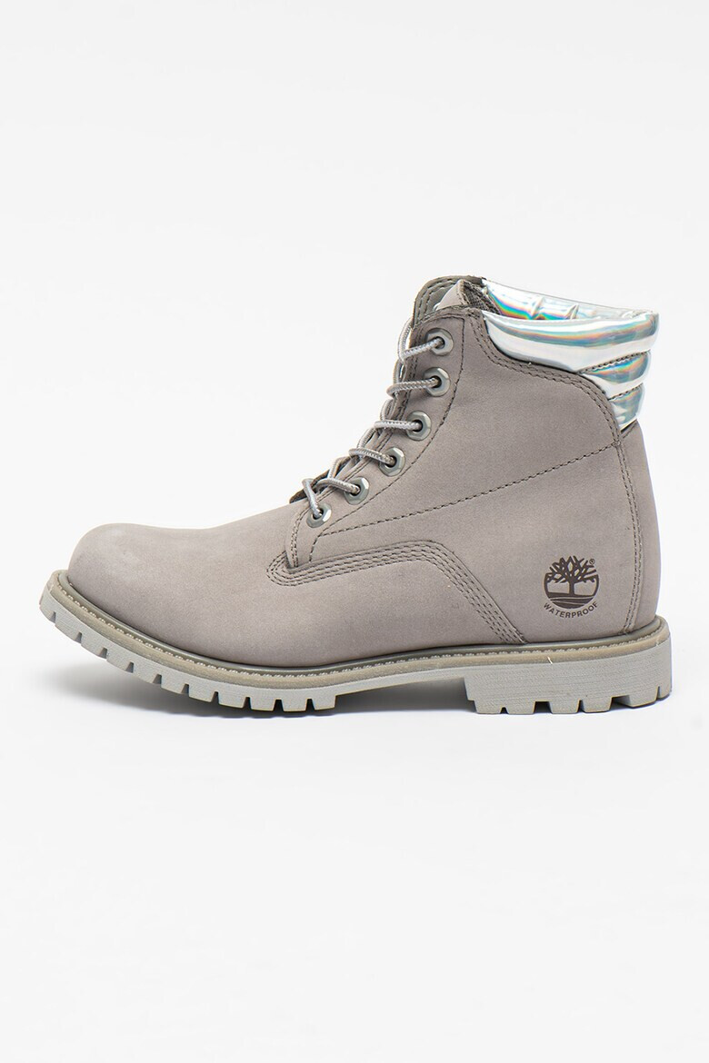 Timberland Bocanci impermeabili de piele nabuc Waterville - Pled.ro