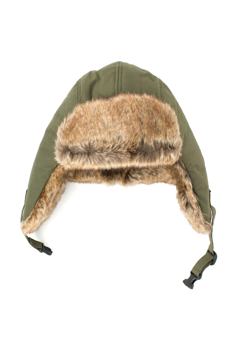 Timberland Caciula ushanka verde militar - Pled.ro