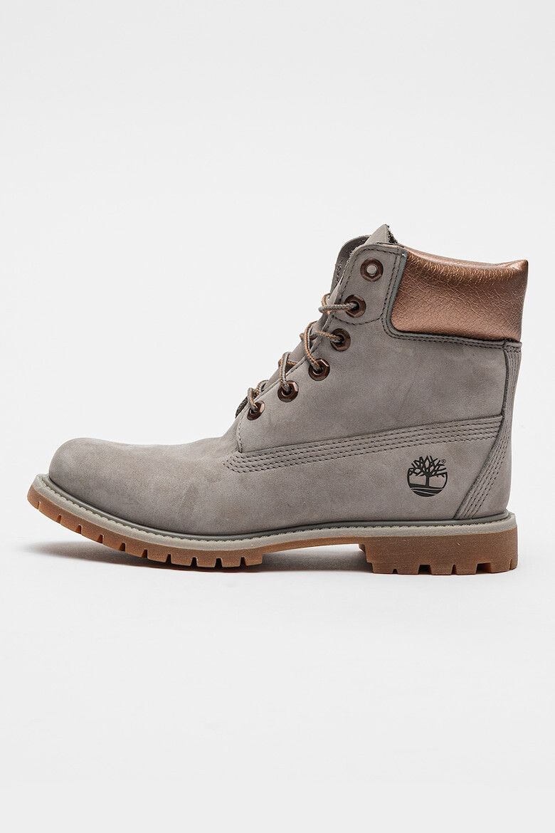 Timberland Cizme din piele intoarsa cu sireturi - Pled.ro