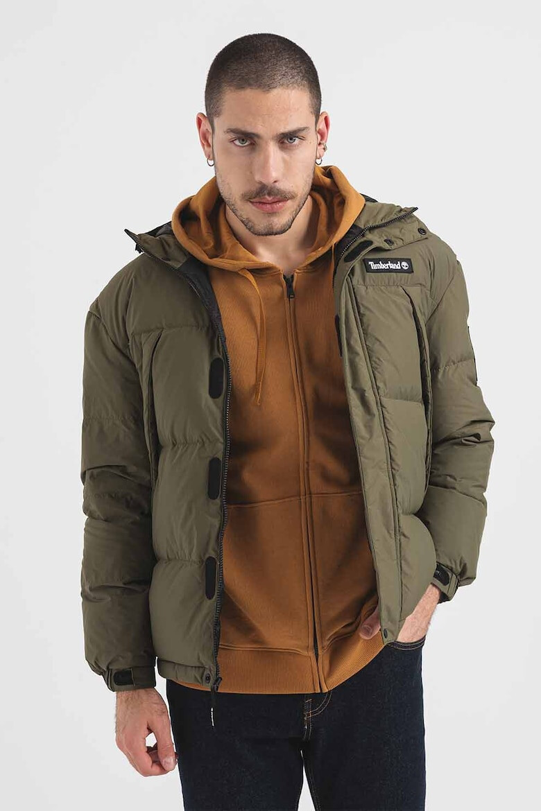 Timberland Geaca cu gluga si model uni - Pled.ro