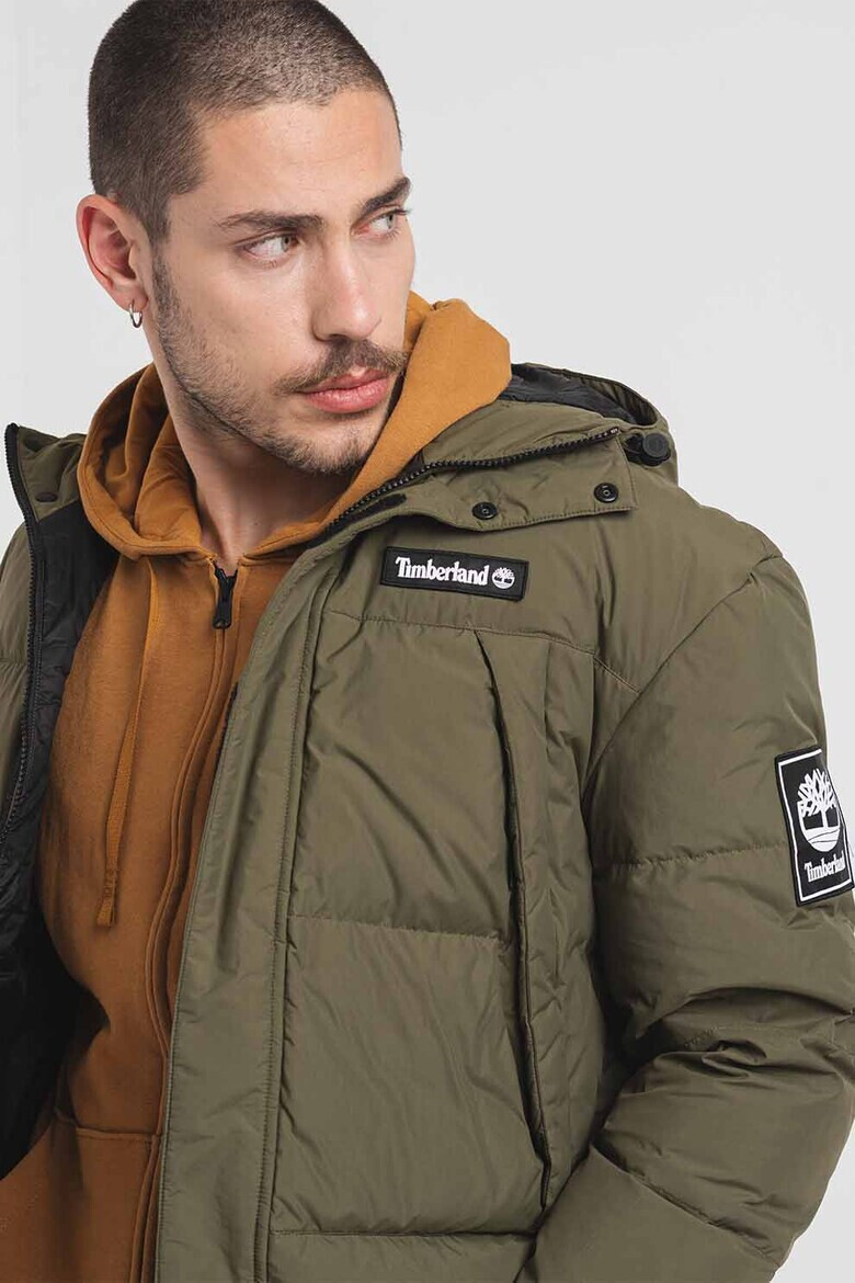 Timberland Geaca cu gluga si model uni - Pled.ro