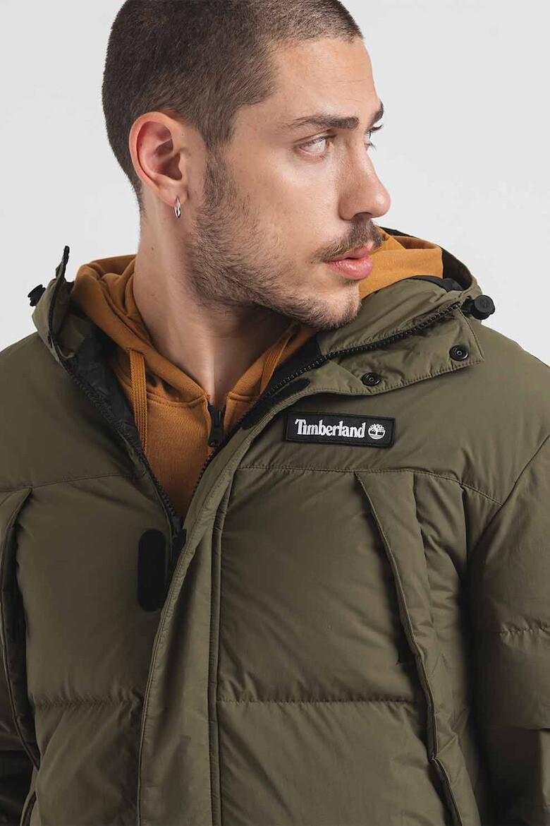 Timberland Geaca cu gluga si model uni - Pled.ro