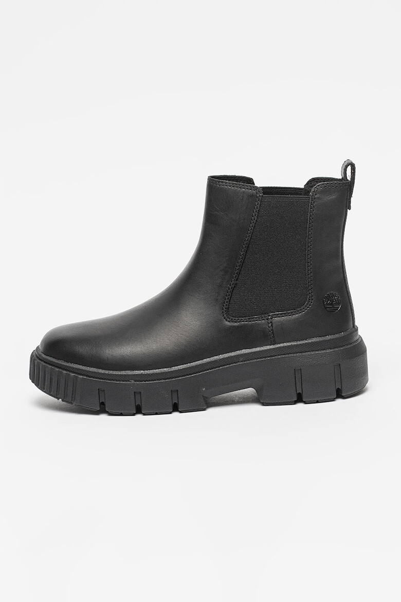 Timberland Ghete Chelsea de piele Greyfield - Pled.ro