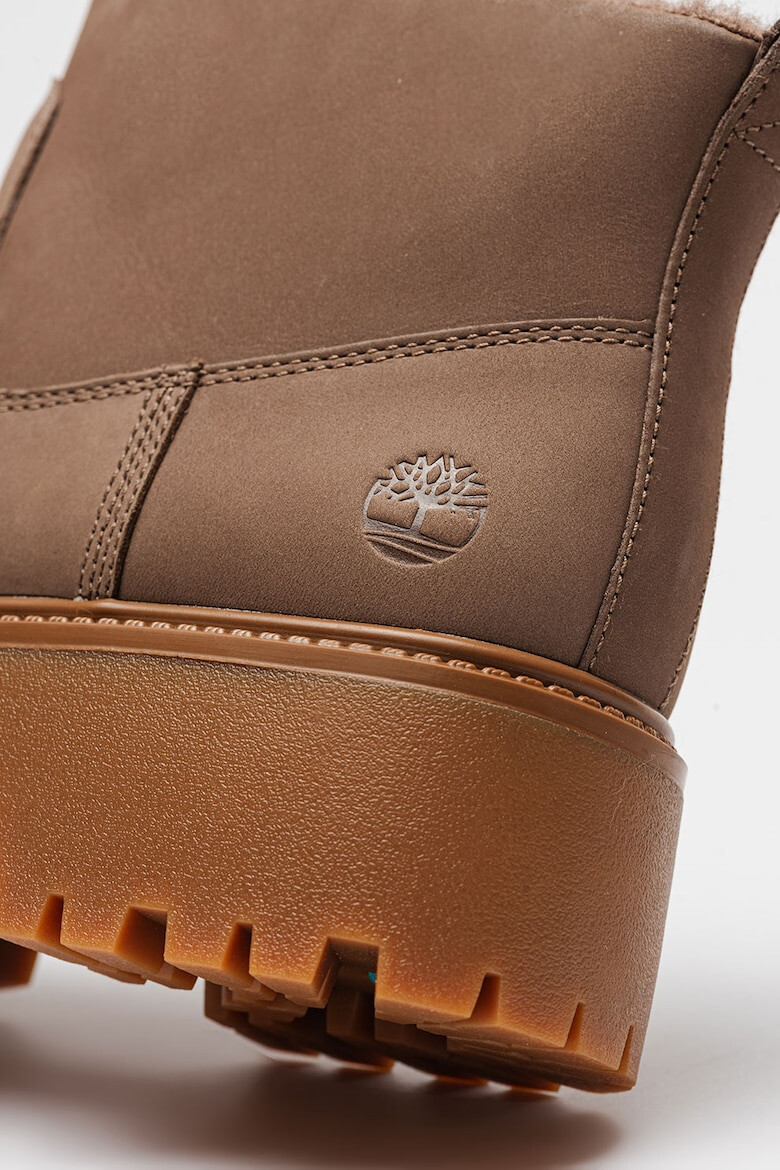 Timberland Ghete de piele nabuc fara inchidere - Pled.ro