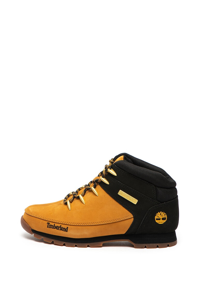 Timberland Ghete de piele nabuc pentru drumetii Euro Sprint - Pled.ro