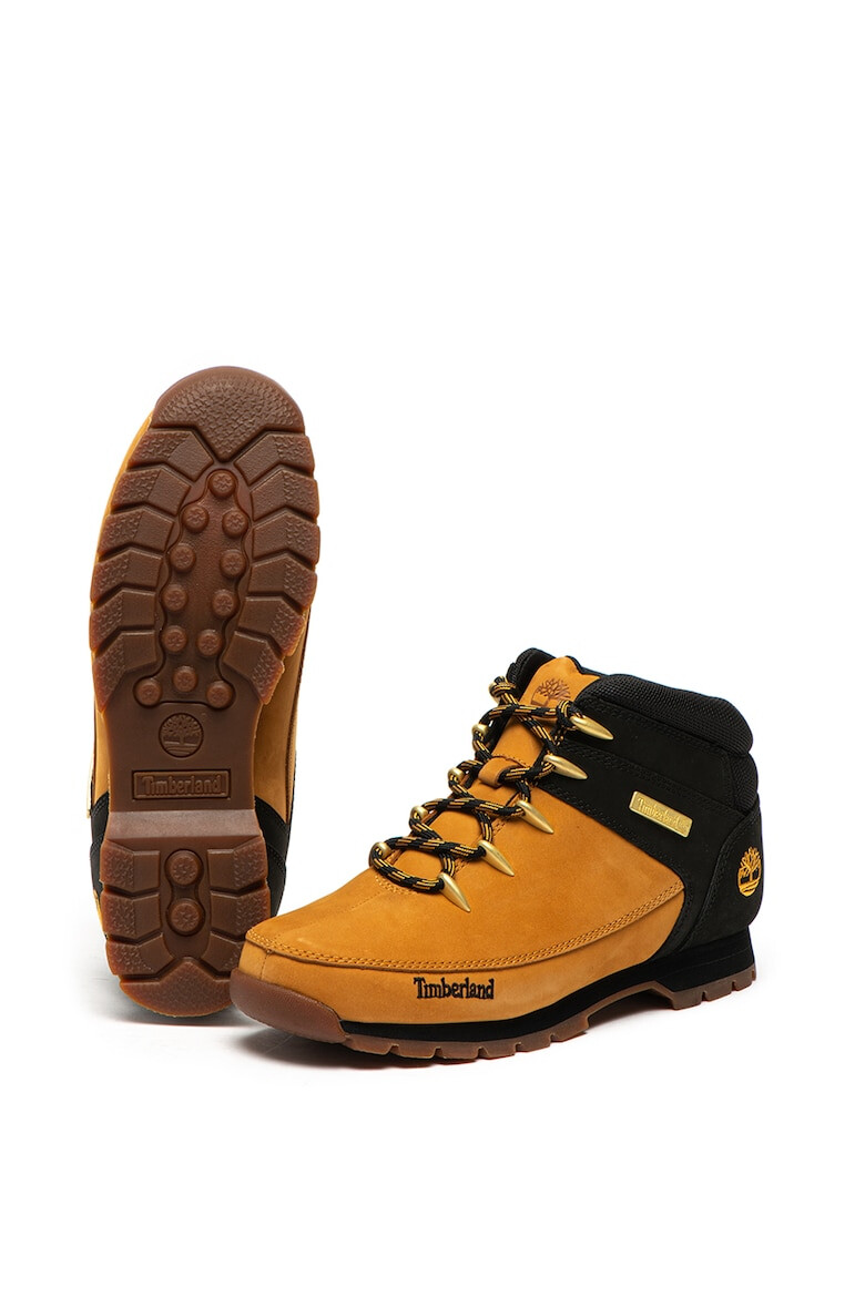 Timberland Ghete de piele nabuc pentru drumetii Euro Sprint - Pled.ro