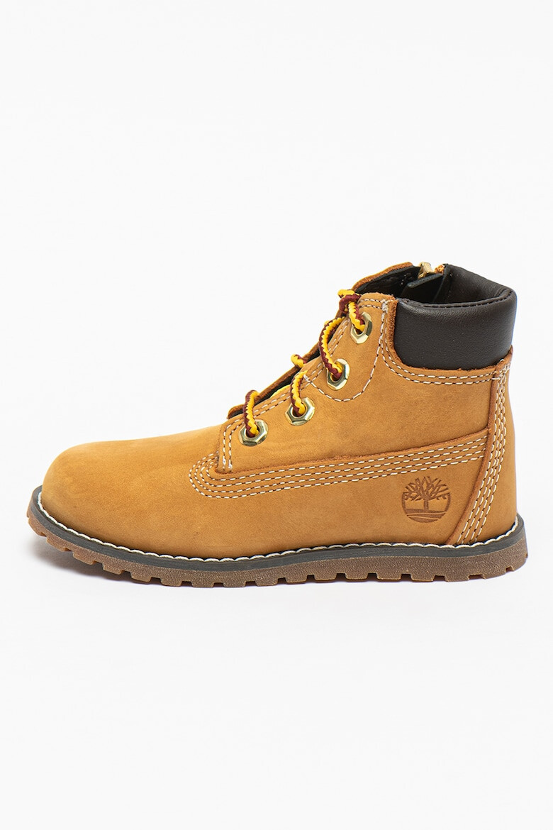 Timberland Ghete de piele nabuc Pokey Pine - Pled.ro