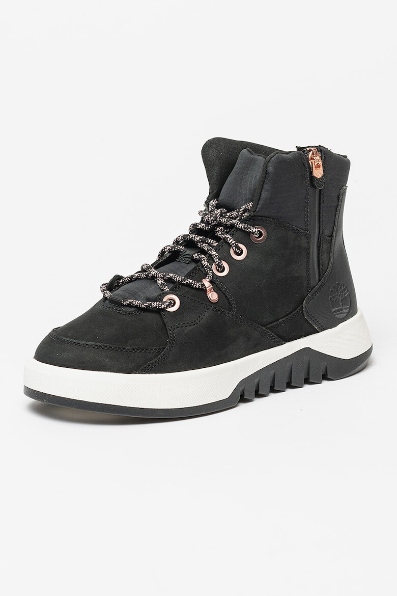 Timberland Ghete de piele nabuc si material textil Supaway - Pled.ro