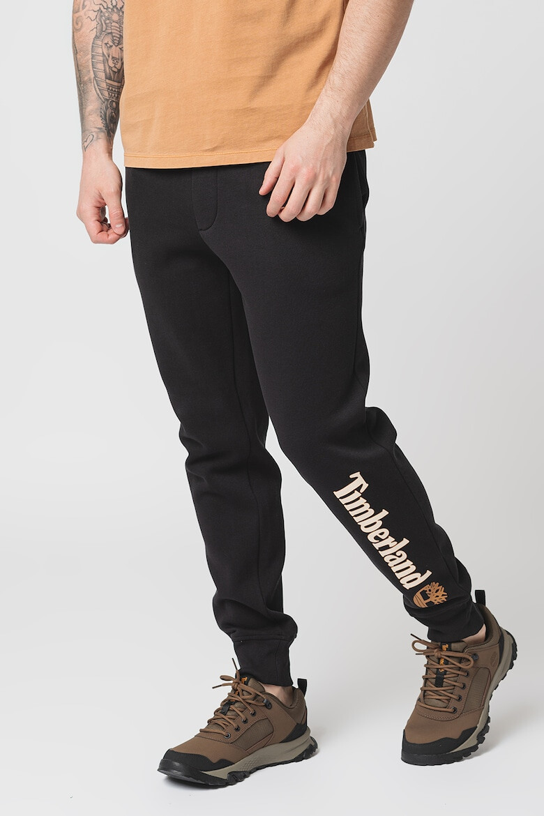 Timberland Pantaloni de trening cu talie medie si snur de ajustare in talie - Pled.ro