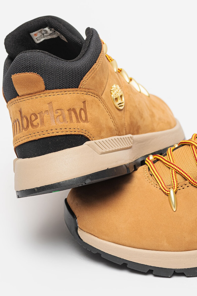 Timberland Pantofi de piele nabuc cu insertii textile pentru treking Sprint Trekker - Pled.ro