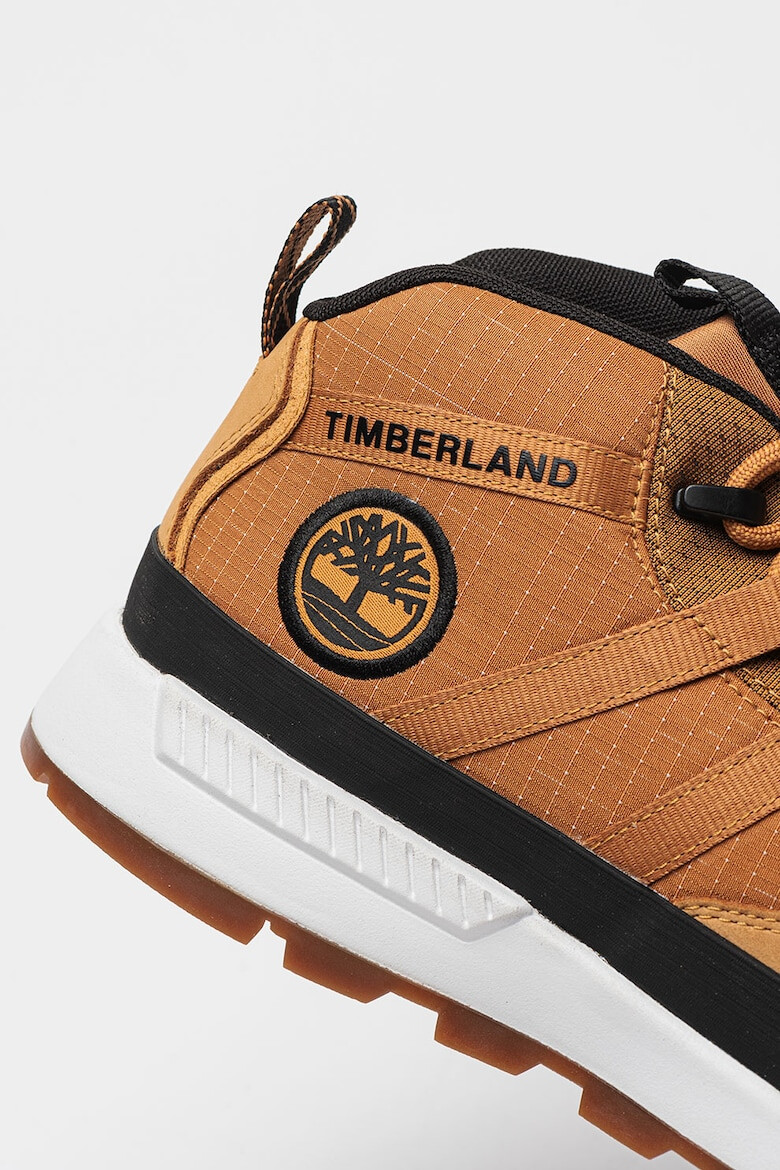 Timberland Pantofi sport cu garnituri de piele nabuc Euro Trekker - Pled.ro