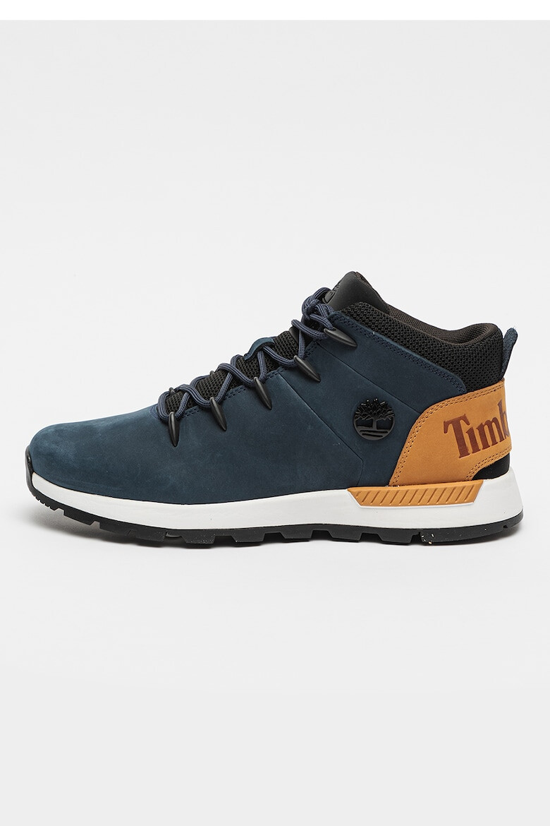 Timberland Pantofi sport de piele nabuc cu insertii de material textil Sprint - Pled.ro