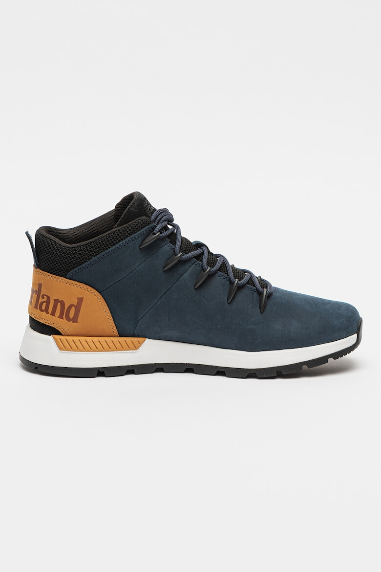 Timberland Pantofi sport de piele nabuc cu insertii de material textil Sprint - Pled.ro