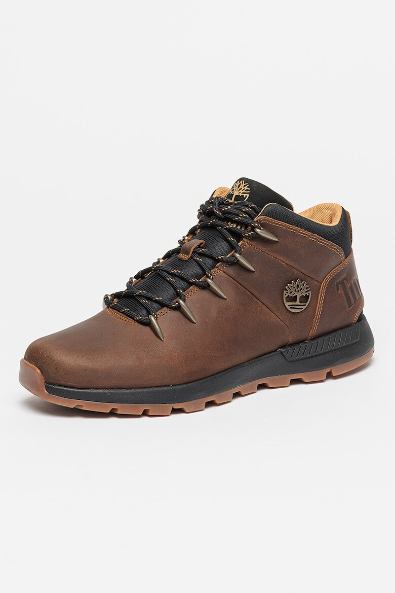 Timberland Pantofi sport de piele si material textil Sprint Trekker - Pled.ro