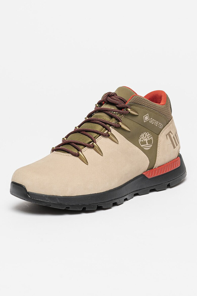 Timberland Pantofi sport impermeabili de piele nabuc Sprint Trekker - Pled.ro